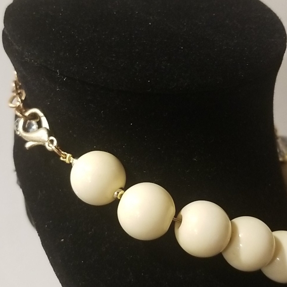 BOHO Faux Alabaster Chunky Matching Set - Picture 6 of 6